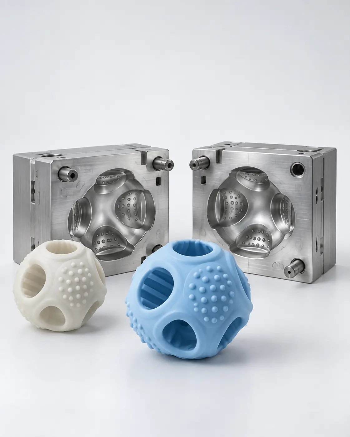 Product development with prototype and mold